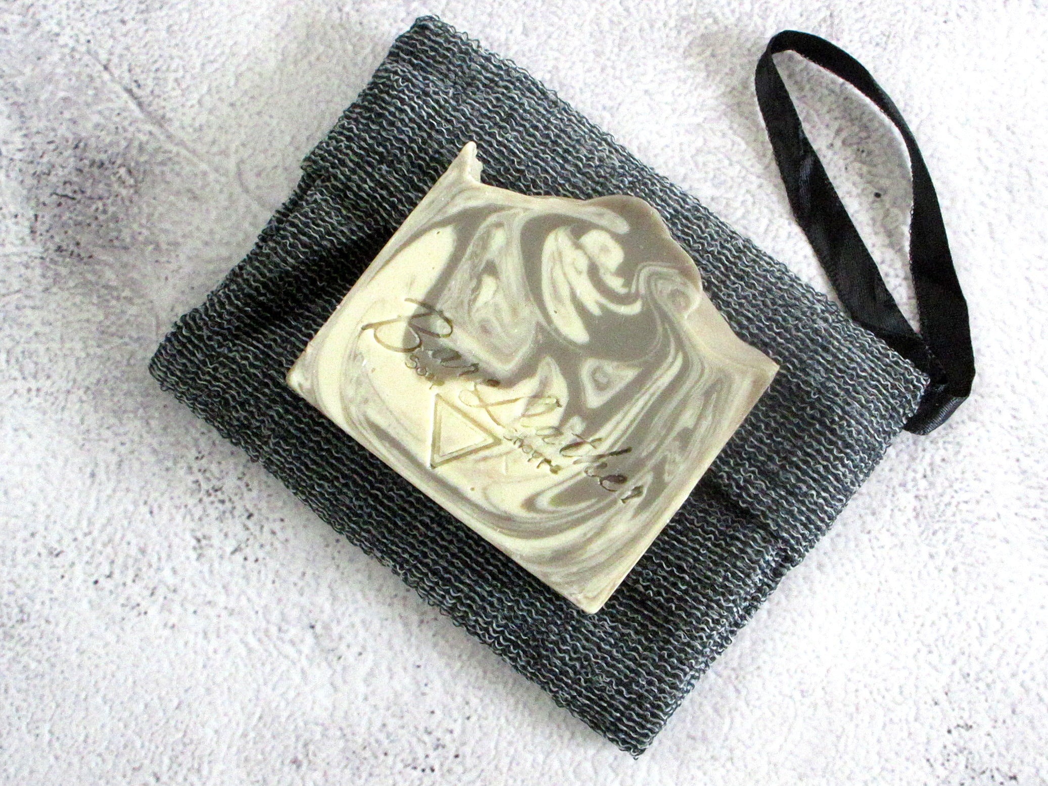 Exfoliating Soap Scrubber Pouch - Bare Lather Soap Shoppe