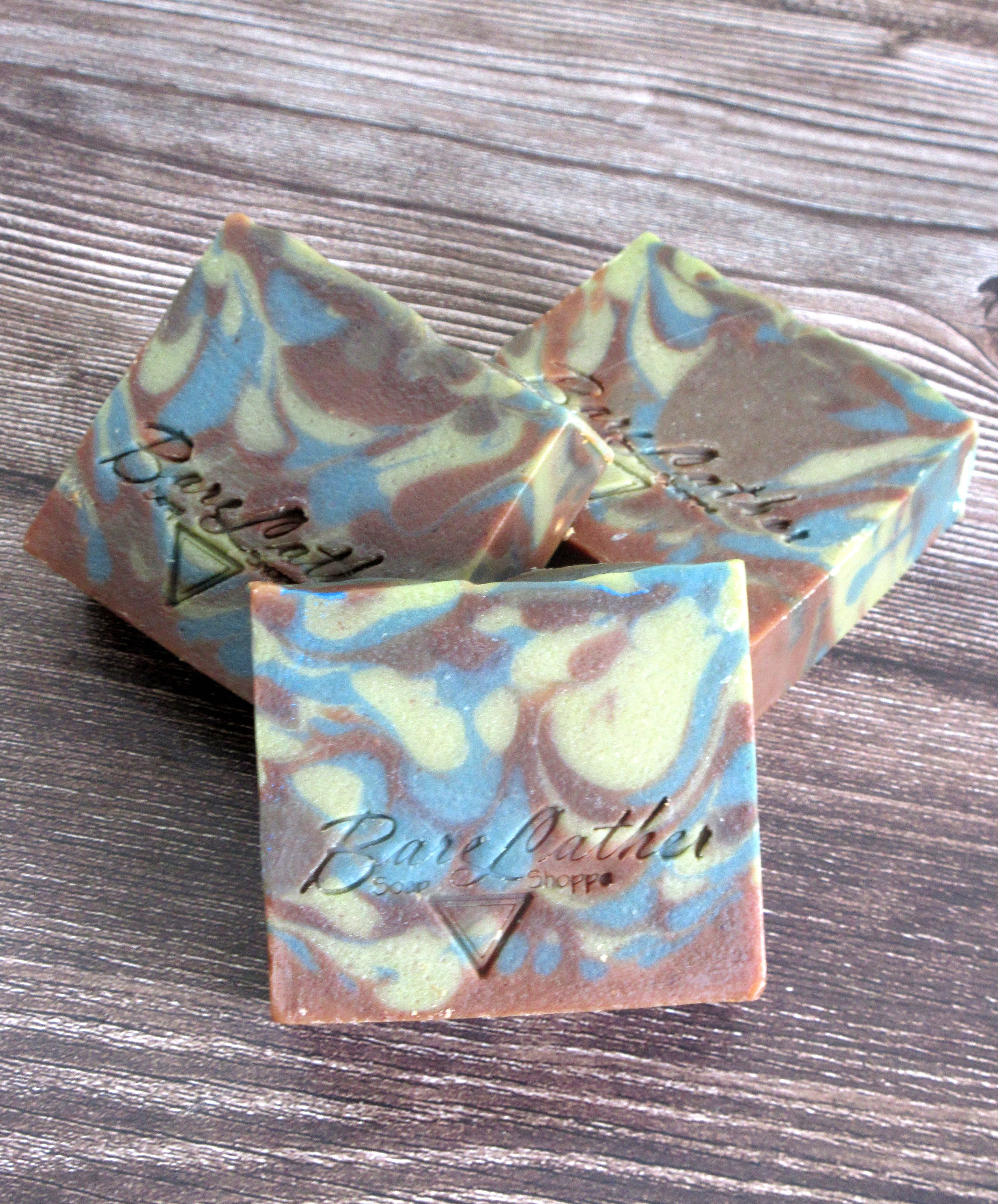 Hickory & Suede Goat Milk Soap - Bare Lather Soap Shoppe