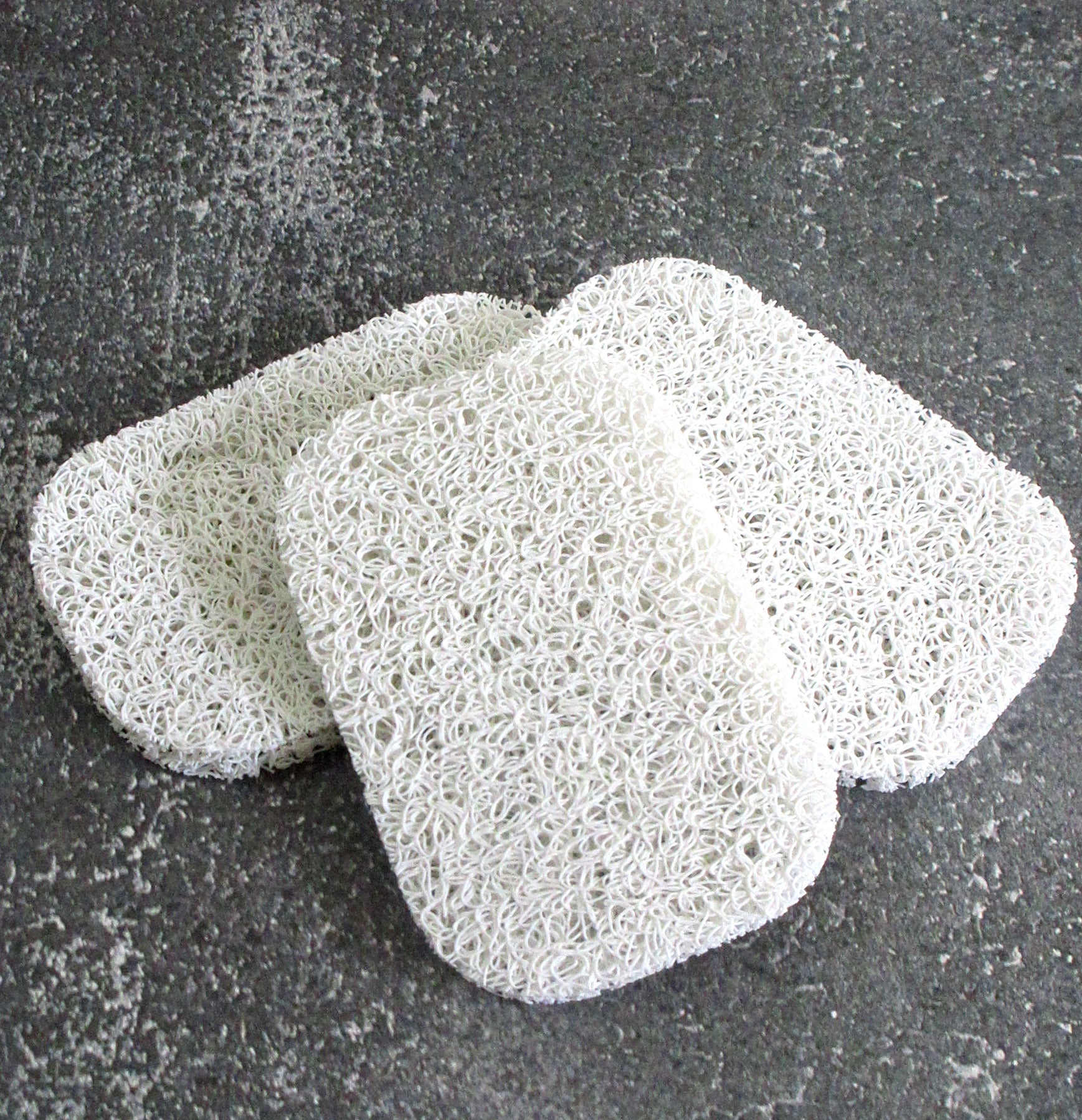 White Soap Saver Pad - Bare Lather Soap Shoppe