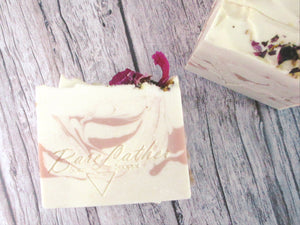 Pink Peony Goat Milk Soap - Bare Lather Soap Shoppe