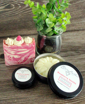 Raspberry Vanilla Goat Milk Soap - Bare Lather Soap Shoppe
