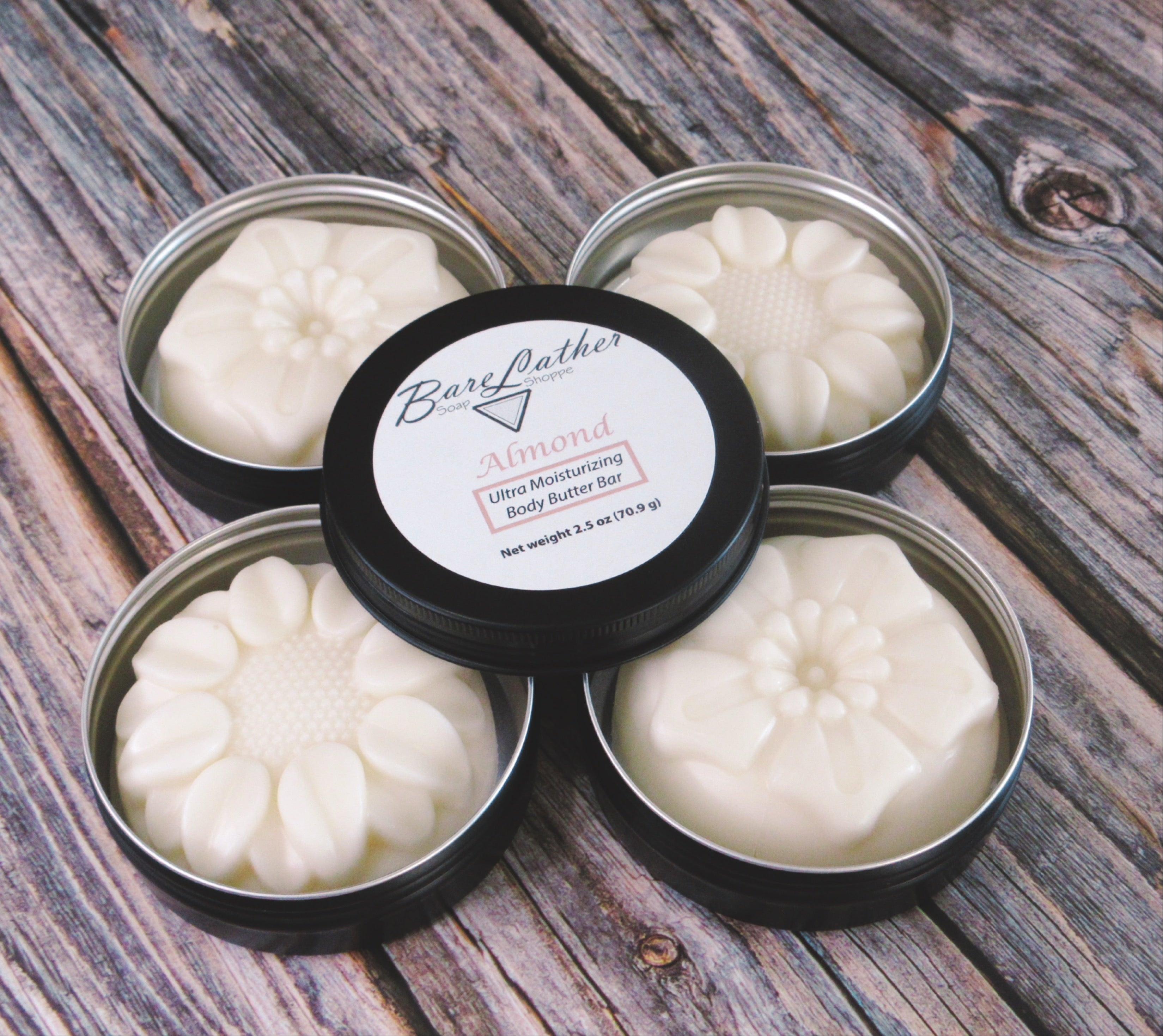 Almond Body Butter Bar - Bare Lather Soap Shoppe
