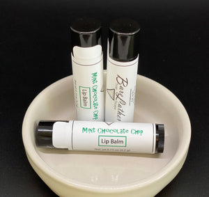 Mint Chocolate Chip Lip Balm - Bare Lather Soap Shoppe