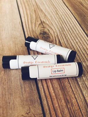 Orange Creamsicle Lip Balm - Bare Lather Soap Shoppe