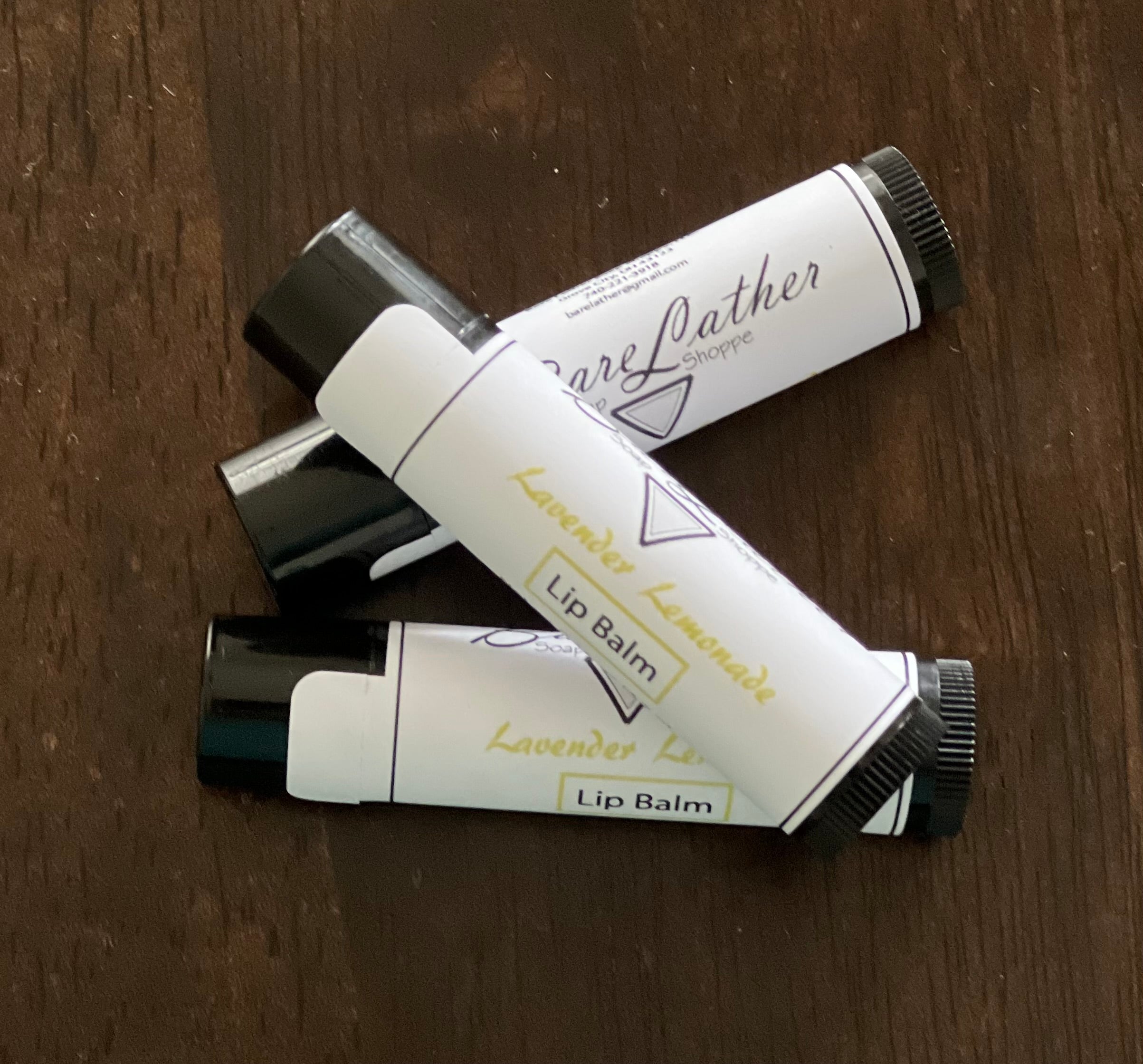 Lavender Lemonade Lip Balm - Bare Lather Soap Shoppe