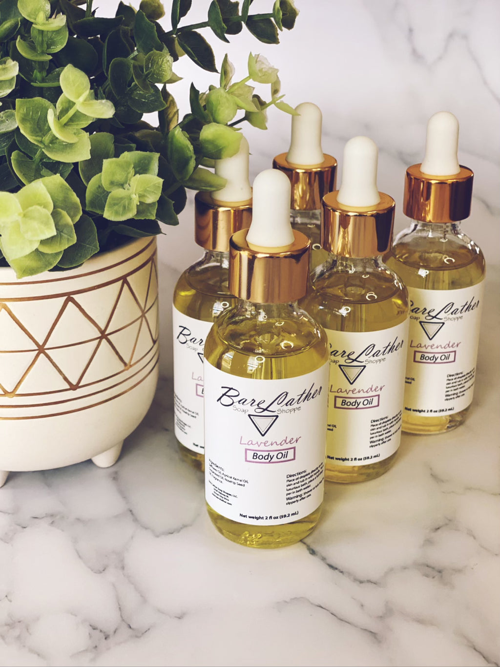 Lavender Body Oil - Bare Lather Soap Shoppe