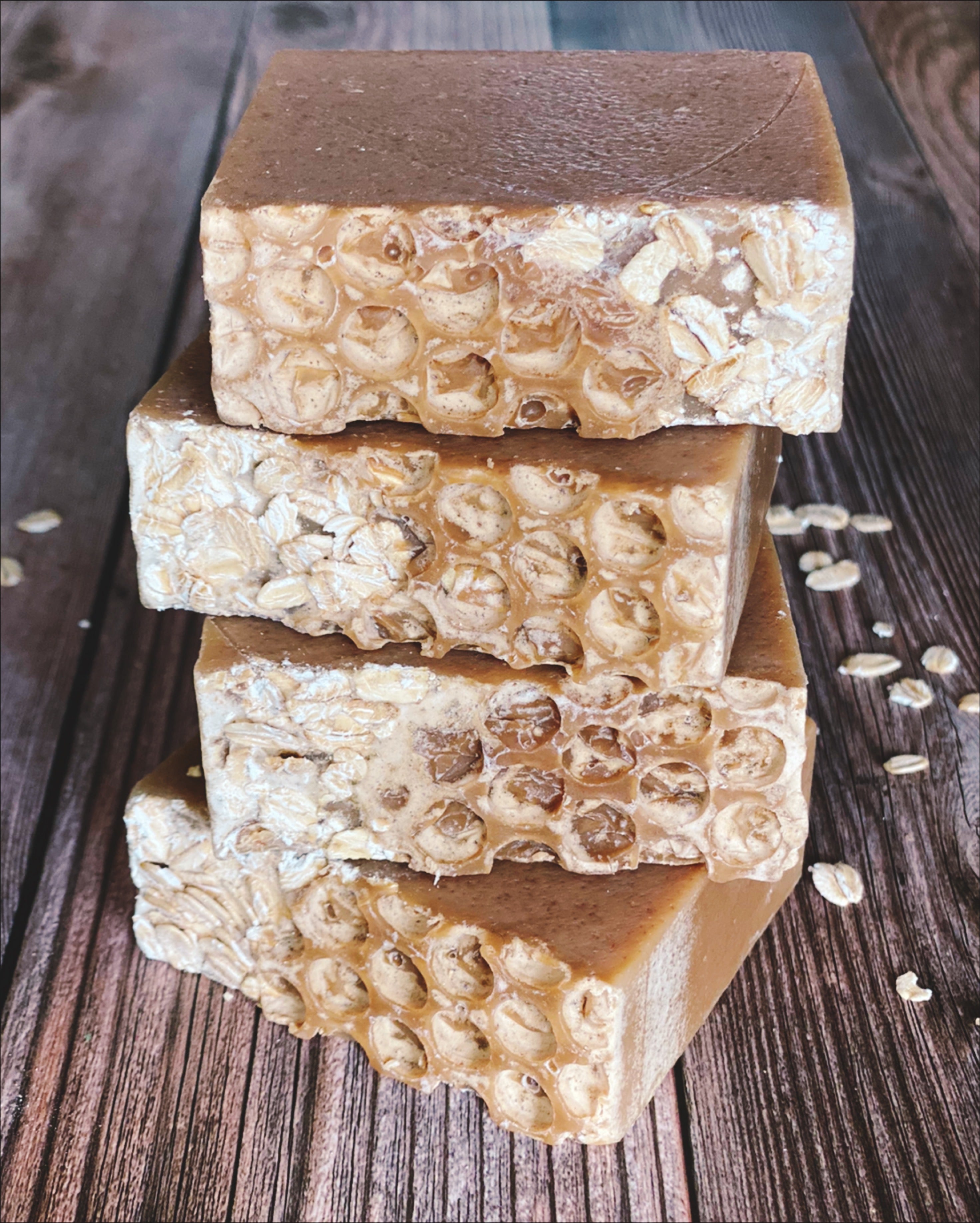 Oatmeal & Honey Goat Milk Soap - Bare Lather Soap Shoppe