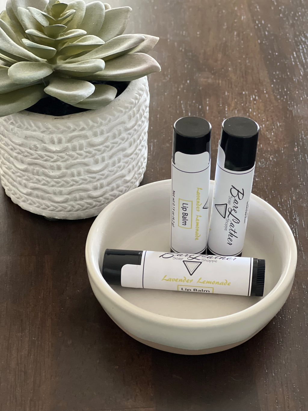 Lavender Lemonade Lip Balm - Bare Lather Soap Shoppe