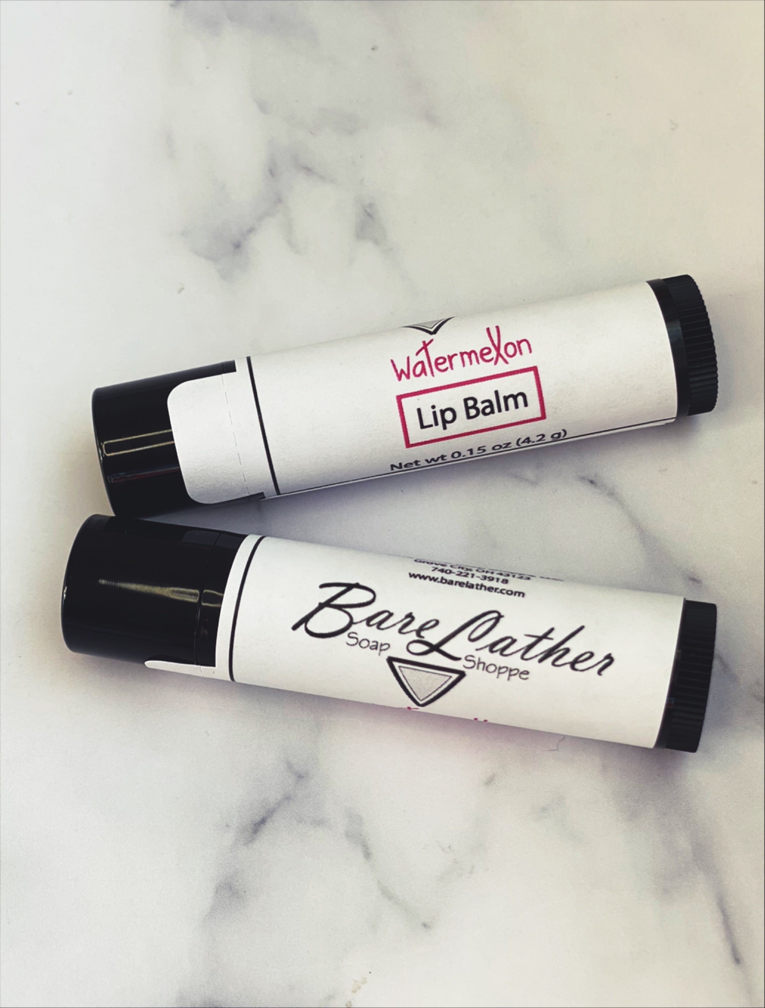 Watermelon Lip Balm - Bare Lather Soap Shoppe